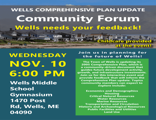November Community Forum Flyer_Wells_newsflash