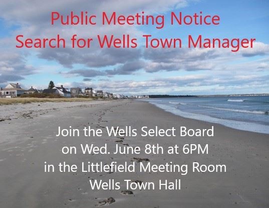Search For Town Manager Meeting