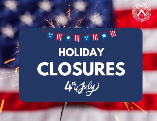 Holiday Closures